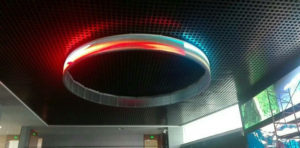 Circle Transparent led screen