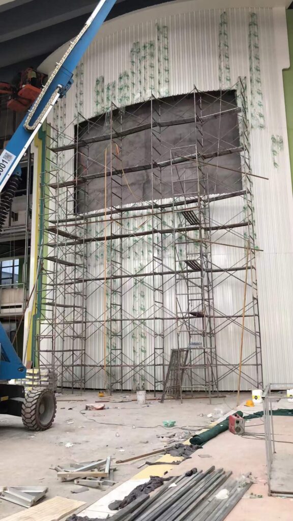 Building Entrance Indoor LED Screen - Tepixel