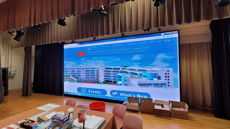 Akra-indoor led screen classroom-case