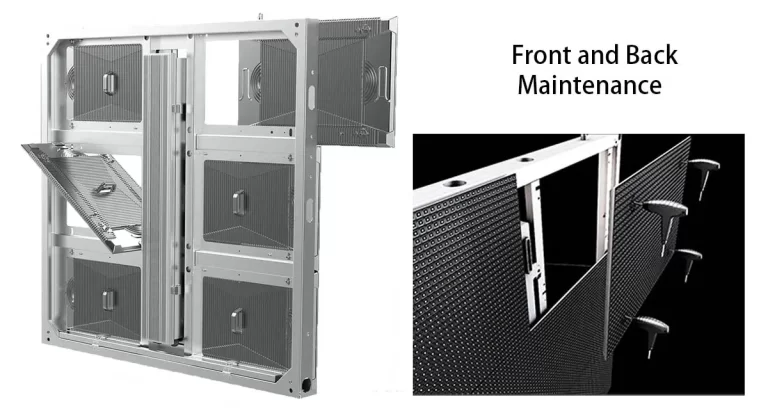 Outdoor led screen-forta-maintenance