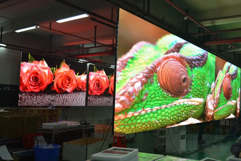 Small pixel pitch led screen
