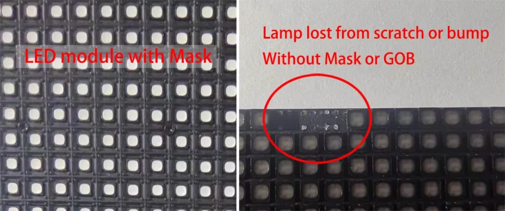 lamp lost + Mask protection