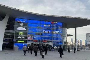 Holographic Transparent LED Display- ISE2024