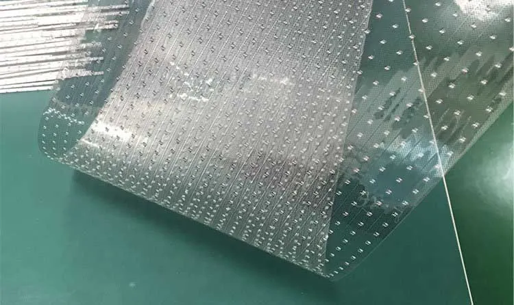 flexible transparent led display film