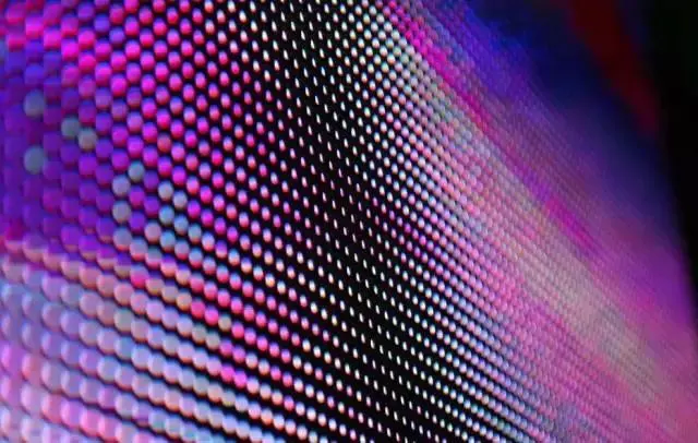 Color space of led display