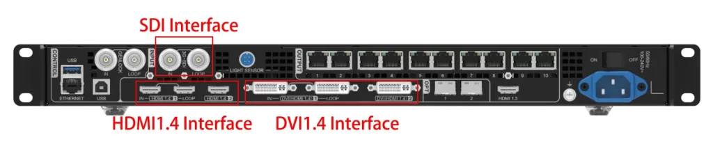 VX1000- input interface