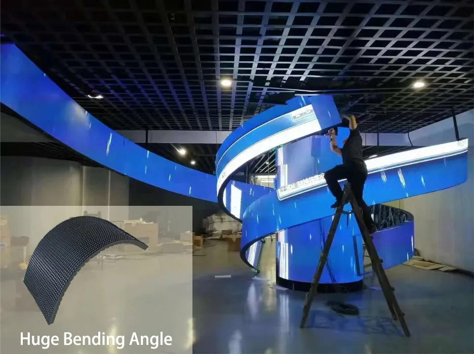 Flexible led display-Flex-Huge bending angle