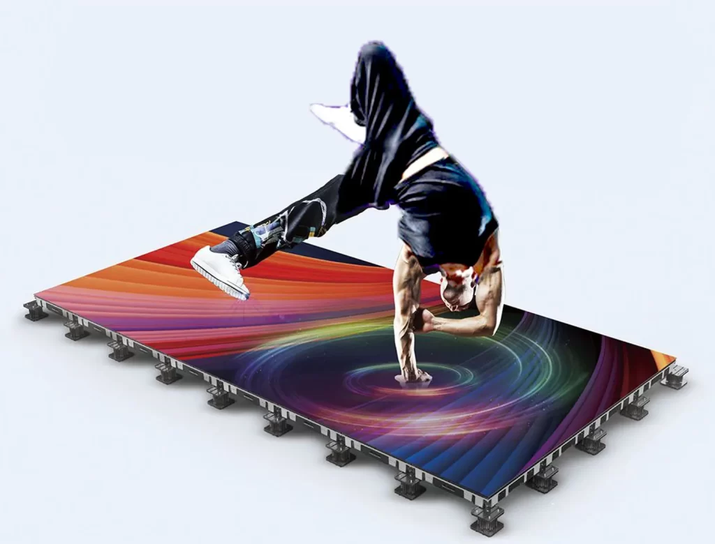 Floor led display-Interactive IC