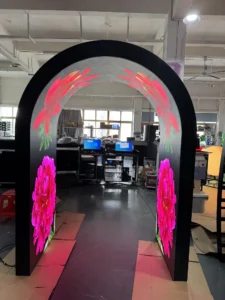 Arch shape led display