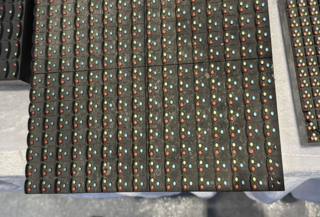 RGB lamp led display